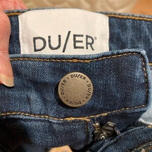 DU/ER Performance Denim Skinny Jeans 27x31 Dark Wash Stretch